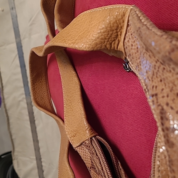 Snakeskin and Leather Bag - Picture 2 of 6